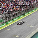 Kevin Magnussen, Haas F1 Team VF-18 at Formula One World Championship, Rd20, Brazilian Grand Prix, Race, Interlagos, Sao Paulo, Brazil, Sunday 11 November 2018.