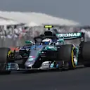 Valtteri Bottas (FIN) Mercedes-AMG F1 W09 EQ Power+ at Formula One World Championship, Rd10, British Grand Prix, Practice, Silverstone, England, Friday 6 July 2018. © Jerry Andre/Sutton Images