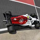 Charles Leclerc (MON) Alfa Romeo Sauber C37 at Formula One World Championship, Rd10, British Grand Prix, Practice, Silverstone, England, Friday 6 July 2018. © Jerry Andre/Sutton Images