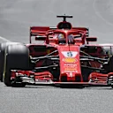 Sebastian Vettel (GER) Ferrari SF-71H at Formula One World Championship, Rd10, British Grand Prix, Qualifying, Silverstone, England, Saturday 7 July 2018. © Jose Rubio/Sutton Images