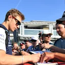 Sergey Sirotkin (RUS) Williams signs autographs for the fans at Formula One World Championship, Rd10, British Grand Prix, Qualifying, Silverstone, England, Saturday 7 July 2018. © Mark Sutton/Sutton Images