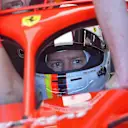 Sebastian Vettel (GER) Ferrari at Formula One World Championship, Rd10, British Grand Prix, Qualifying, Silverstone, England, Saturday 7 July 2018. © Motorsport Images Tel: +44(0)20 8267 3000 email: info@motorsportimages.com Jerry Andre/Sutton Images