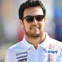 Sergio Perez (MEX) Force India at Formula One World Championship, Rd10, British Grand Prix, Race, Silverstone, England, Sunday 8 July 2018. © Jerry Andre/Sutton Images