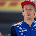 Brendon Hartley (NZL) Scuderia Toro Rosso on drivers parade at Formula One World Championship, Rd10, British Grand Prix, Race, Silverstone, England, Sunday 8 July 2018. © Anna-Lena Dymowski/Sutton Images