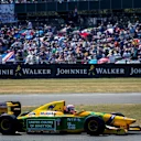 Benetton Ford B193B at Silverstone 70th Anniversary Parade at Formula One World Championship, Rd10, British Grand Prix, Race, Silverstone, England, Sunday 8 July 2018. © Manuel Goria/Sutton Images