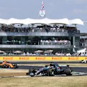Lewis Hamilton (GBR) Mercedes-AMG F1 W09 EQ Power+ at Formula One World Championship, Rd10, British Grand Prix, Race, Silverstone, England, Sunday 8 July 2018. © Simon Galloway/Sutton Images