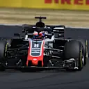 Romain Grosjean (FRA) Haas VF-18 at Formula One World Championship, Rd10, British Grand Prix, Race, Silverstone, England, Sunday 8 July 2018. © Simon Galloway/Sutton Images