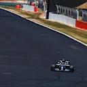 Lewis Hamilton (GBR) Mercedes-AMG F1 W09 EQ Power+ and Carlos Sainz jr (ESP) Renault Sport F1 Team RS18 battle at Formula One World Championship, Rd10, British Grand Prix, Race, Silverstone, England, Sunday 8 July 2018. © Manuel Goria/Sutton Images