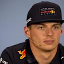 Max Verstappen (NED) Red Bull Racing in the Press Conference at Formula One World Championship, Rd10, British Grand Prix, Preparations, Silverstone, England, Thursday 5 July 2018. © Manuel Goria/Sutton Images