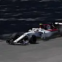 Charles Leclerc (MON) Alfa Romeo Sauber C37 runs wide at Formula One World Championship, Rd7, Canadian Grand Prix, Qualifying, Montreal, Canada, Saturday 9 June 2018. © Jerry Andre/Sutton Images