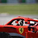 Sebastian Vettel (GER) Ferrari SF-71H waves at Formula One World Championship, Rd7, Canadian Grand Prix, Qualifying, Montreal, Canada, Saturday 9 June 2018. © Simon Galloway/Sutton Images