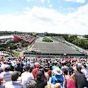 Fans at the hairpin at Formula One World Championship, Rd7, Canadian Grand Prix, Qualifying, Montreal, Canada, Saturday 9 June 2018. © Simon Galloway/Sutton Images