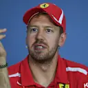 Sebastian Vettel (GER) Ferrari in the Press Conference at Formula One World Championship, Rd7, Canadian Grand Prix, Race, Montreal, Canada, Sunday10 June 2018. © Simon Galloway/Sutton Images