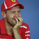 Sebastian Vettel (GER) Ferrari in the Press Conference at Formula One World Championship, Rd7, Canadian Grand Prix, Race, Montreal, Canada, Sunday10 June 2018. © Simon Galloway/Sutton Images