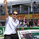 Stoffel Vandoorne (BEL) McLaren on the drivers parade at Formula One World Championship, Rd7, Canadian Grand Prix, Race, Montreal, Canada, Sunday10 June 2018. © Simon Galloway/Sutton Images