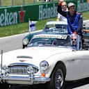 Brendon Hartley (NZL) Scuderia Toro Rosso on the drivers parade at Formula One World Championship, Rd7, Canadian Grand Prix, Race, Montreal, Canada, Sunday10 June 2018. © Simon Galloway/Sutton Images