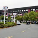 Circuit entrance at Formula One World Championship, Rd3, Chinese Grand Prix, Practice, Shanghai, China, Friday 13 April 2018. © Simon Galloway/Sutton Images
