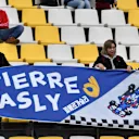 Pierre Gasly (FRA) Scuderia Toro Rosso fans and banner at Formula One World Championship, Rd3, Chinese Grand Prix, Practice, Shanghai, China, Friday 13 April 2018. © Mark Sutton/Sutton Images