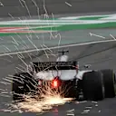 Romain Grosjean (FRA) Haas VF-18 at Formula One World Championship, Rd3, Chinese Grand Prix, Practice, Shanghai, China, Friday 13 April 2018. © Motorsport Images Tel: +44(0)20 8267 3000 email: info@motorsportimages.com Jerry Andre/Sutton Images