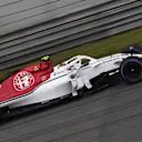 Charles Leclerc (MON) Alfa Romeo Sauber C37 at Formula One World Championship, Rd3, Chinese Grand Prix, Qualifying, Shanghai, China, Saturday 14 April 2018. © Simon Galloway/Sutton Images