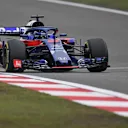 Brendon Hartley (NZL) Scuderia Toro Rosso STR13 at Formula One World Championship, Rd3, Chinese Grand Prix, Qualifying, Shanghai, China, Saturday 14 April 2018. © Mark Sutton/Sutton Images