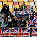 Lewis Hamilton (GBR) Mercedes-AMG F1 fans and banners at Formula One World Championship, Rd3, Chinese Grand Prix, Qualifying, Shanghai, China, Saturday 14 April 2018. © Mark Sutton/Sutton Images