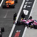 Sergio Perez (MEX) Force India VJM11 at Formula One World Championship, Rd3, Chinese Grand Prix, Qualifying, Shanghai, China, Saturday 14 April 2018. © Mark Sutton/Sutton Images