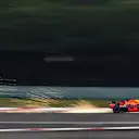 Max Verstappen (NED) Red Bull Racing RB14 sparks at Formula One World Championship, Rd3, Chinese Grand Prix, Qualifying, Shanghai, China, Saturday 14 April 2018. © Mark Sutton/Sutton Images