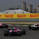 Sergio Perez (MEX) Force India VJM11 at Formula One World Championship, Rd3, Chinese Grand Prix, Race, Shanghai, China, Sunday 15 April 2018. © Mark Sutton/Sutton Images