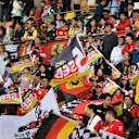 Sebastian Vettel (GER) Ferrari fans and flags at Formula One World Championship, Rd3, Chinese Grand Prix, Race, Shanghai, China, Sunday 15 April 2018. © Simon Galloway/Sutton Images