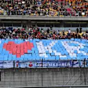 Kimi Raikkonen (FIN) Ferrari fans and banner at Formula One World Championship, Rd3, Chinese Grand Prix, Race, Shanghai, China, Sunday 15 April 2018. © Mark Sutton/Sutton Images