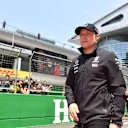 Valtteri Bottas (FIN) Mercedes-AMG F1 on the drivers parade at Formula One World Championship, Rd3, Chinese Grand Prix, Race, Shanghai, China, Sunday 15 April 2018. © Mark Sutton/Sutton Images