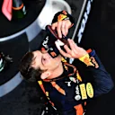 Podium celebrations and shoey at Formula One World Championship, Rd3, Chinese Grand Prix, Race, Shanghai, China, Sunday 15 April 2018. © Mark Sutton/Sutton Images