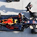 Race winner Daniel Ricciardo (AUS) Red Bull Racing RB14 celebrates in parc ferme at Formula One World Championship, Rd3, Chinese Grand Prix, Race, Shanghai, China, Sunday 15 April 2018. © Mark Sutton/Sutton Images