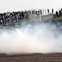 Sebastian Vettel (GER) Ferrari SF-71H and Max Verstappen (NED) Red Bull Racing RB14 clash at Formula One World Championship, Rd3, Chinese Grand Prix, Race, Shanghai, China, Sunday 15 April 2018. © Rubio/Sutton Images