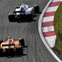 Sergey Sirotkin (RUS) Williams FW41 and Stoffel Vandoorne (BEL) McLaren MCL33 at Formula One World Championship, Rd3, Chinese Grand Prix, Race, Shanghai, China, Sunday 15 April 2018. © Jerry Andre/Sutton Images