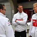 Marcus Ericsson (SWE) Alfa Romeo Sauber F1 Team at Formula One World Championship, Rd3, Chinese Grand Prix, Preparations, Shanghai, China, Thursday 12 April 2018. © Mark Sutton/Sutton Images