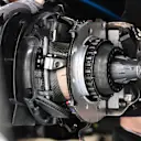 Mercedes-AMG F1 W09 EQ Power+ wheel hub detail at Formula One World Championship, Rd3, Chinese Grand Prix, Preparations, Shanghai, China, Thursday 12 April 2018. © Mark Sutton/Sutton Images