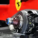 Ferrari SF-71H front brake and wheel hub detail at Formula One World Championship, Rd3, Chinese Grand Prix, Preparations, Shanghai, China, Thursday 12 April 2018. © Mark Sutton/Sutton Images