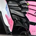 Force India VJM11 front wing detail at Formula One World Championship, Rd3, Chinese Grand Prix, Preparations, Shanghai, China, Thursday 12 April 2018. © Mark Sutton/Sutton Images