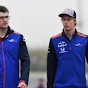 Brendon Hartley (NZL) Scuderia Toro Rosso walks the track at Formula One World Championship, Rd3, Chinese Grand Prix, Preparations, Shanghai, China, Thursday 12 April 2018. © Mark Sutton/Sutton Images