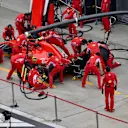 Ferrari practice pit stops at Formula One World Championship, Rd3, Chinese Grand Prix, Preparations, Shanghai, China, Thursday 12 April 2018. © Jerry Andre/Sutton Images