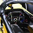 Renault Sport F1 Team RS18 steering wheel at Formula One World Championship, Rd3, Chinese Grand Prix, Preparations, Shanghai, China, Thursday 12 April 2018. © Mark Sutton/Sutton Images
