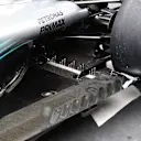 Mercedes-AMG F1 W09 EQ Power+ rear floor detail at Formula One World Championship, Rd3, Chinese Grand Prix, Preparations, Shanghai, China, Thursday 12 April 2018. © Mark Sutton/Sutton Images