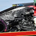 The crashed car of Marcus Ericsson (SWE) Alfa Romeo Sauber C37 is recovered in FP1 at Formula One World Championship, Rd8, French Grand Prix, Practice, Paul Ricard, France, Friday 22 June 2018. © Jerry Andre/Sutton Images