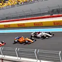 Sebastian Vettel (GER) Ferrari SF-71H, Stoffel Vandoorne (BEL) McLaren MCL33 and Marcus Ericsson (SWE) Alfa Romeo Sauber C37 battle at Formula One World Championship, Rd8, French Grand Prix, Race, Paul Ricard, France, Sunday 24 June 2018. © Jerry Andre/Sutton Images