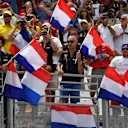 Max Verstappen (NED) Red Bull Racing fans and flags at Formula One World Championship, Rd8, French Grand Prix, Race, Paul Ricard, France, Sunday 24 June 2018. © Mark Sutton/Sutton Images