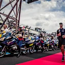 Daniel Ricciardo (AUS) Red Bull Racing on the drivers parade at Formula One World Championship, Rd8, French Grand Prix, Race, Paul Ricard, France, Sunday 24 June 2018. © Manuel Goria/Sutton Images
