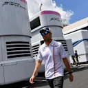 Sergio Perez (MEX) Force India at Formula One World Championship, Rd8, French Grand Prix, Race, Paul Ricard, France, Sunday 24 June 2018. © Jerry Andre/Sutton Images