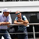Robert Kubica (POL) Williams and Alex Wurz (AUT) Williams Driver Coach at Formula One World Championship, Rd8, French Grand Prix, Race, Paul Ricard, France, Sunday 24 June 2018. © Jerry Andre/Sutton Images